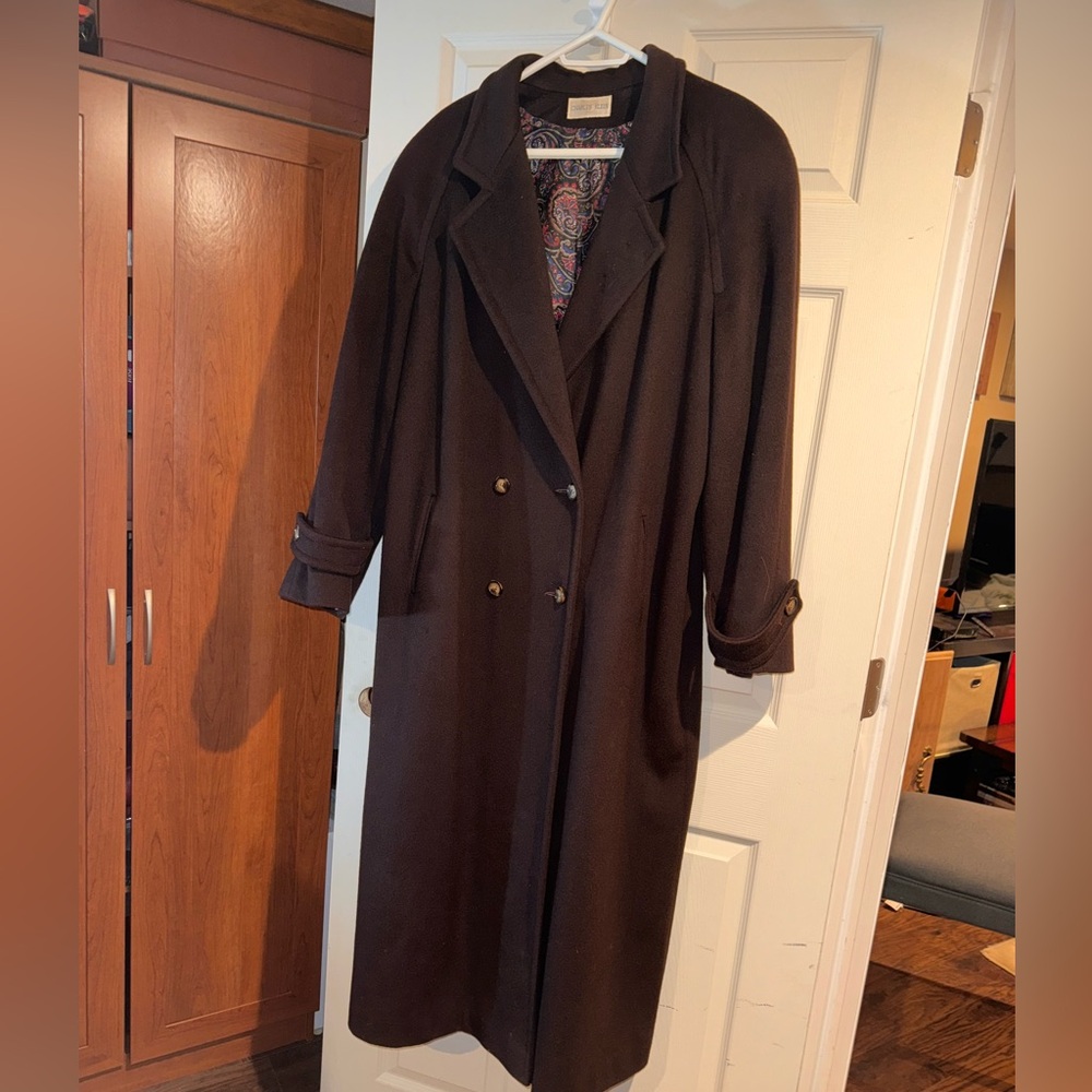 Women’s Wool Trench Coat
